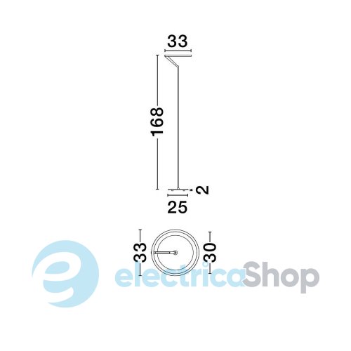 Торшер TILIA 9088143 Nova Luce