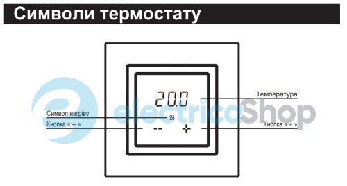 Терморегулятор для теплого пола +5..+40° 16А/3200Вт IP21.Easytherm ET-35, черный