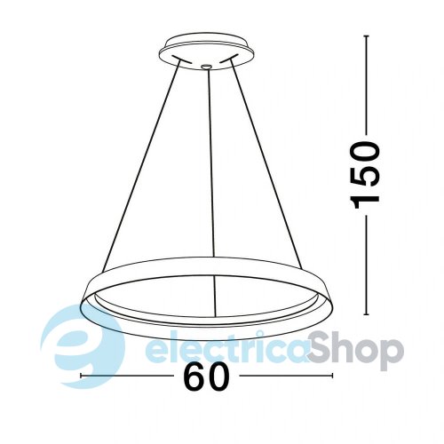 Підвісний світильник ORMI 9030521 Nova Luce