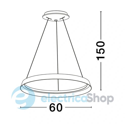 Підвісний світильник ORMI 9030522 Nova Luce
