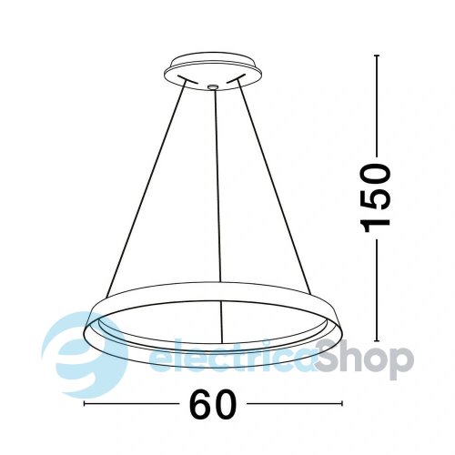 Підвісний світильник ORMI 9030523 Nova Luce
