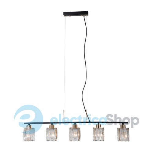 Подвесной светильник Italux Simona PND-40814-5-BK-HBR