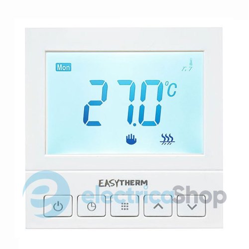 Терморегулятор для теплого пола +5°..70°С 3000Вт EASY PRO