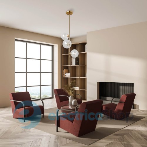 Люстра Italux Toledo PND-40717-3-HBR