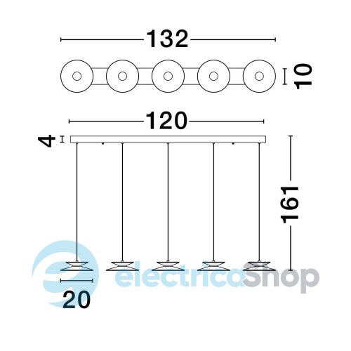 Подвесной светильник MORFI 9416952 Nova Luce