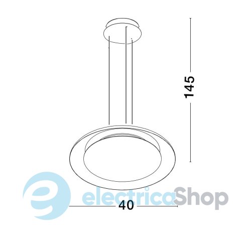 Подвесной светильник EPOS 9345709 Nova Luce