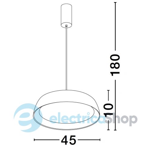 Підвісний світильник SIGI 9030507 Nova Luce