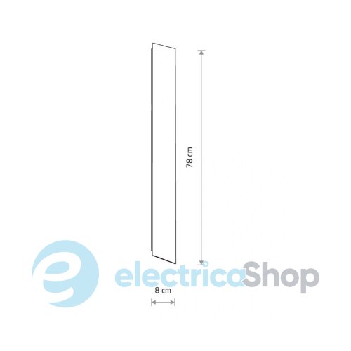 Настінний світильник Nowodvorski Comma LED S 19W 3000K White 11884