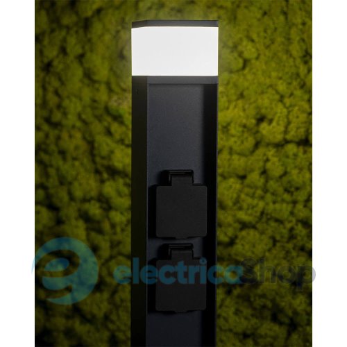 Стовпчик парковий з розеткою Kanlux Dasten IP44 38769