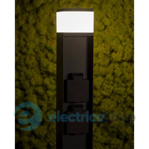 Столбик парковый с розеткой Kanlux Dasten IP44 38771 (тип розетки F)