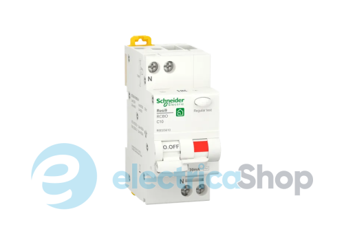 Диференціальний автомат 1P+N Resi9 Schneider Electric, крива С, 10А/0,03/AC