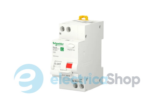 Дифавтомат 1P+N Resi9 Schneider Electric, кривая С, 20А/0,03/AC