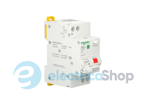 Дифавтомат 1P+N Resi9 Schneider Electric, кривая С, 32А/0,03/A