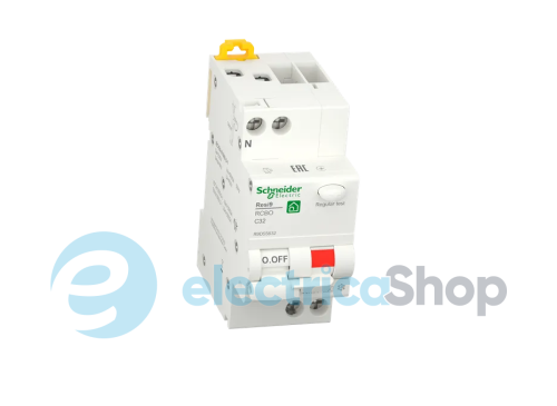 Дифавтомат 1P+N Resi9 Schneider Electric, кривая С, 32А/0,03/A