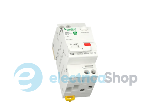 Дифавтомат 1P+N Resi9 Schneider Electric, кривая С, 32А/0,03/A