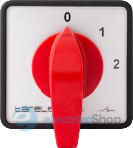 Пакетный переключатель LK40/4.322-SP/45 щитовой, на DIN-рейку, 0-1-2, 40А 8627-200 E.NEXT