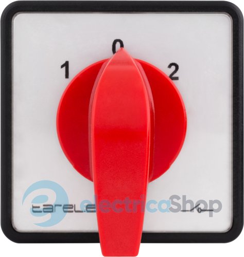 Пакетный переключатель LK63/4.322-SP/45 щитовой, на DIN-рейке, 0-1-2, 63А 8827-200 E.NEXT