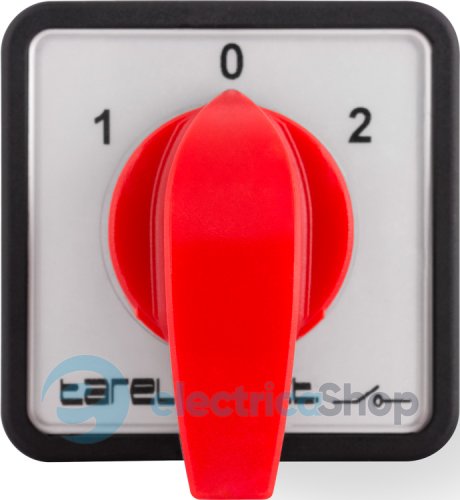 Пакетний перемикач LK16/3.323-ZP/45 щитовий, з передньою панеллю, 3p, 1-0-2, 16А 8331-200 E.NEXT