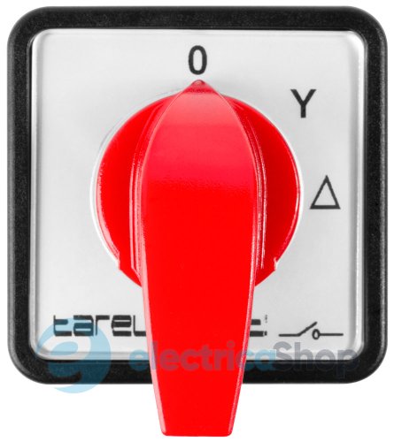 Пакетный переключатель LK25/4.324-ZP/45 щитовой, с передней панелью, 0-звезда-треугольник, 25А 8441-200 E.NEXT