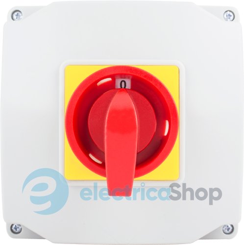 Пакетный переключатель LK40/3.323-ОК/45 в корпусе (под пломбировку), 3p, 1-0-2, 40А, IP44 8638-200 E.NEXT