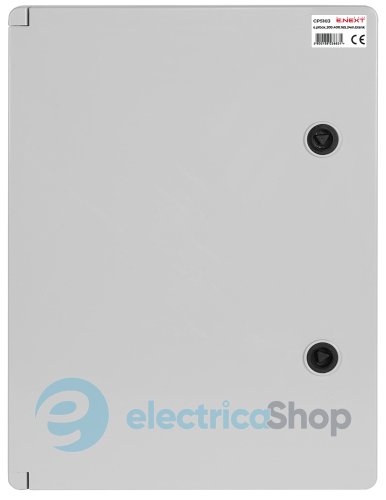 Корпус ударопрочный с АБС e.plbox.300.400.165.24m.blank, 300х400х165мм, IP65 с панелью под 24 модуля CP5103 E.NEXT