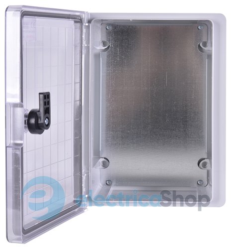 Корпус ударопрочный с АБС e.plbox.210.280.130.tr, 210х280х130мм, IP65 с прозрачной дверцей CP5011 E.NEXT