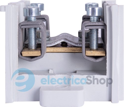 Клемна колодка прохідна e.tc.main.brass.95, 1х95 мм.кв./4х16 мм.кв..,латунний контакт p0820003 E.NEXT