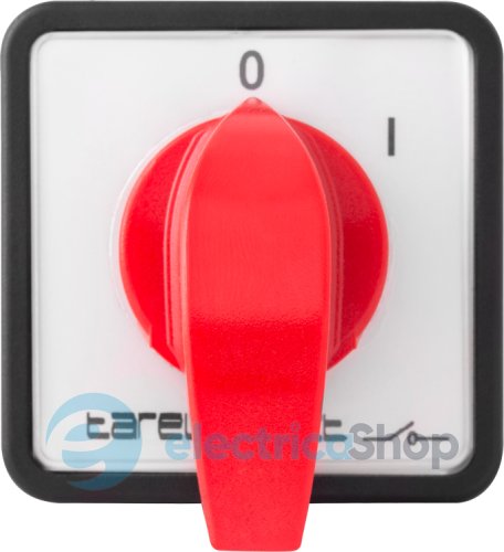 Пакетний перемикач LK16/2.211-ZP/45 щитовий, з передньою панеллю, 3p, 0-1, 16А 8311-200 E.NEXT