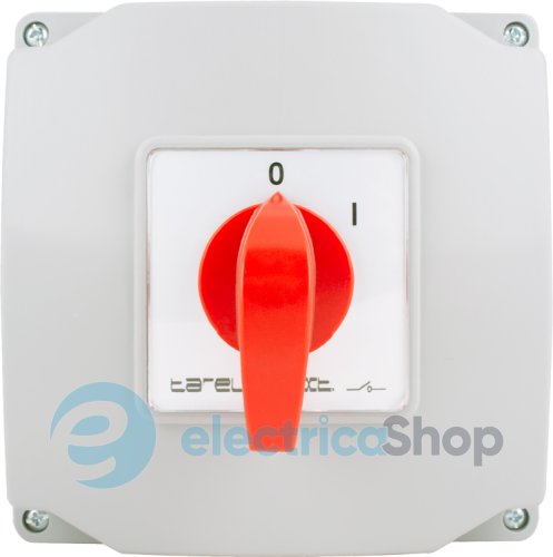 Пакетний перемикач LK63/2.211-ОВ/45 в корпусі, 3p, 0-1, 63А, IP44 8814-200 E.NEXT