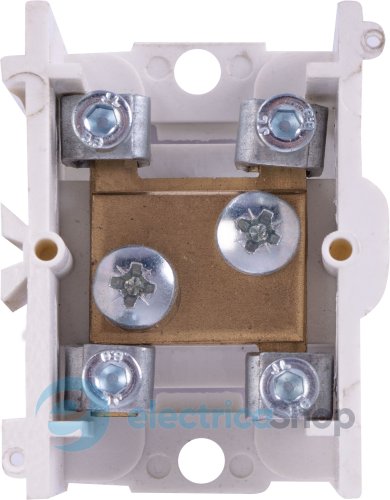 Клемна колодка прохідна e.tc.main.brass.35, 1х35 мм.кв./4х6 мм.кв., латунний контакт p0820001 E.NEXT