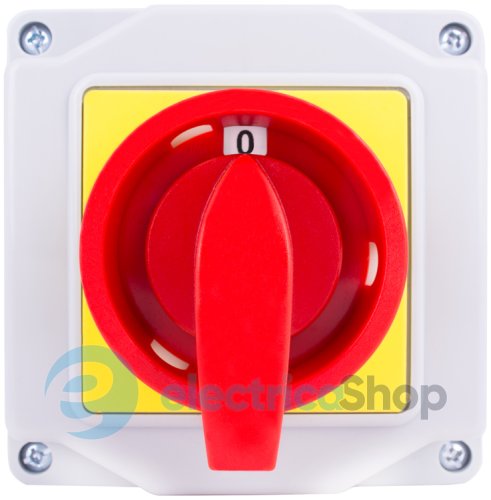 Пакетный переключатель LK16/2.211-ОК/45 в корпусе (под пломбировку), 3p, 0-1, 16А, IP44 8318-200 E.NEXT