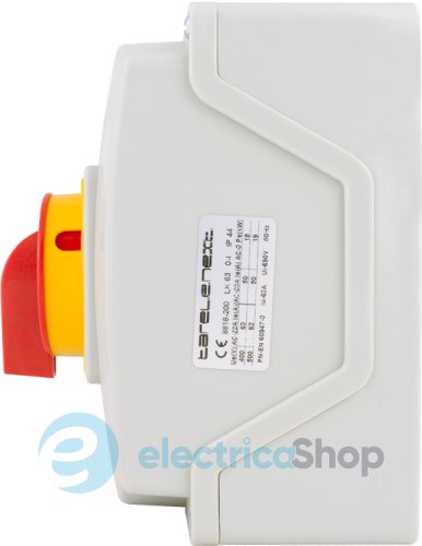 Пакетный переключатель LK63/2.211-ОК/45 в корпусе (под пломбировку), 3p, 0-1, 63А, IP44 8818-200 E.NEXT