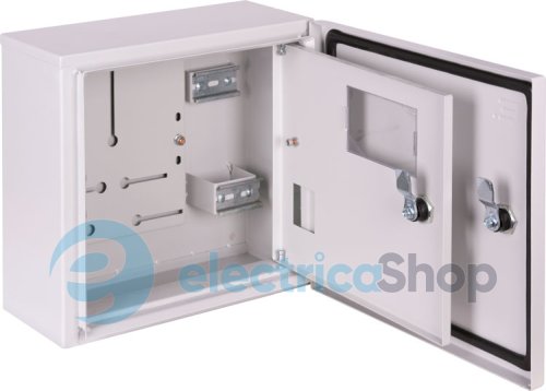 Корпус учета металлический e.mbox.pro.n.f1.4 IP54 навесной под 1ф счетчик, 4 мод. , с внутр.дверцами под опломб. p0100224 E.NEXT