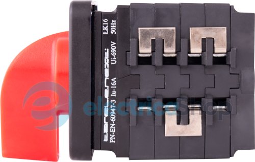 Пакетный переключатель LK16/4.322-ZP/45 щитовой, с передней панелью, 0-1-2, 16А 8321-200 E.NEXT