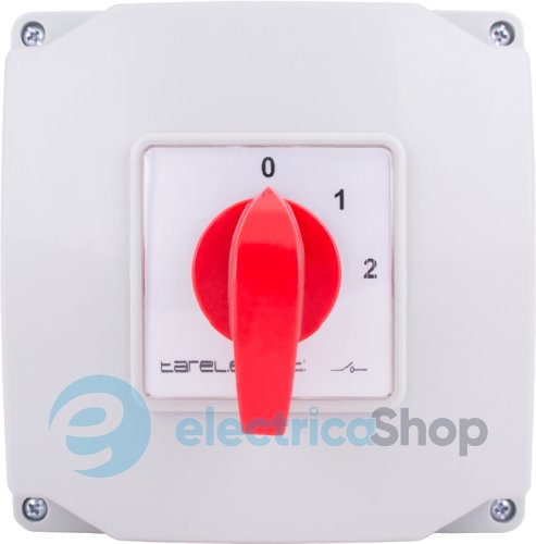 Пакетный переключатель LK40/4.322-ОВ/45 в корпусе, 0-1-2, 40А, IP44 8624-200 E.NEXT