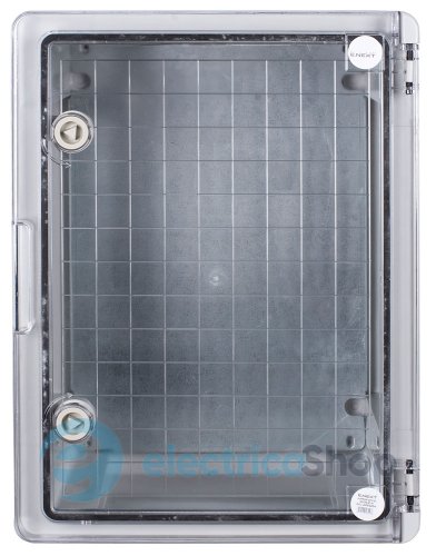 Корпус из ABS-пластика e.plbox.pro.p.40.30.21.tr с прозрачной дверцей 400x300x210мм IP65 p084204 E.NEXT