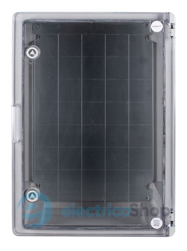 Корпус из ABS-пластика e.plbox.pro.p.50.35.22.tr с прозрачной дверцей 500x350x220мм IP65 p084205 E.NEXT