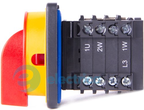 Пакетний перемикач LK25/4.322-ZК/45 щитовий, з передньою панеллю (під пломбування), 0-1-2, 25А 8425-200 E.NEXT