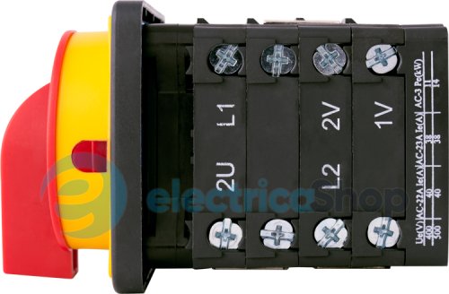 Пакетний перемикач LK63/4.322-ZК/45 щитовий, з передньою панеллю (під пломбування), 0-1-2, 63А 8825-200 E.NEXT