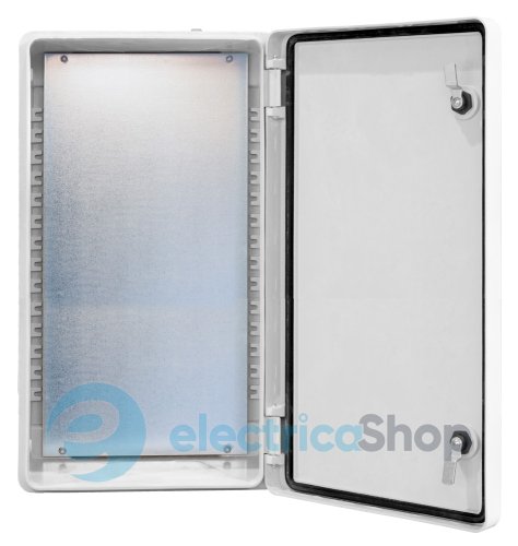 Корпус ударопрочный из GRP-полиэстера e.plbox.industrial.80.60.30, 800 x 600 x 300мм, IP67 i0601006 E.NEXT