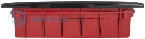 Корпус пластиковый на 12 модулей e.plbox.pro.w.12b.black встроенный, черный с непрозрачной дверцей IP40 CP12912B E.NEXT