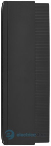 Корпус пластиковый на 12 модулей e.plbox.pro.n.12b.black навесной, черный с непрозрачной дверцей IP40 CP32912B E.NEXT