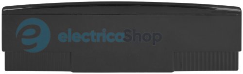 Корпус пластиковый на 12 модулей e.plbox.pro.n.12b.black навесной, черный с непрозрачной дверцей IP40 CP32912B E.NEXT