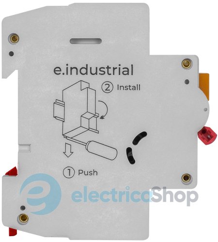 Диференційний автомат e.industrial.elcb.2.C32.30, 2р, 32А, С, 30мА i0230006 E.NEXT