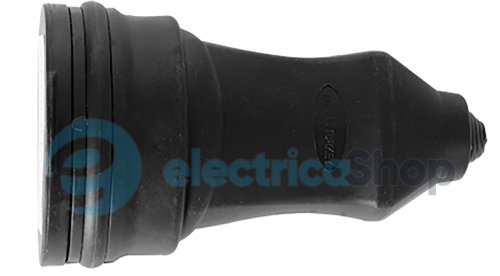 Розетка переносная с защитной крышкой каучуковая e.socket.rubber.029.16, с з/к, 16A, s9100024 E.NEXT