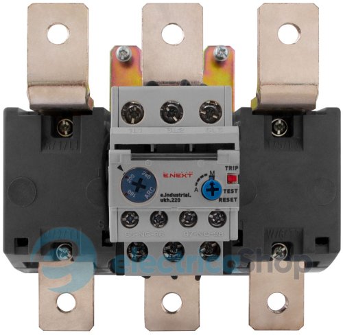 Тепловое реле e.industrial.ukh.220.160.240, номин. ток 220А, диап. регул. 160-240 А i0110021 E.NEXT