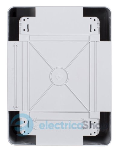 Корпус из ABS-пластика e.plbox.pro.p.28.21.13 с непрозрачной дверцей 280х210х130мм IP65 p084101 E.NEXT