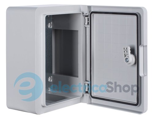 Корпус из ABS-пластика e.plbox.pro.p.33.25.14 с непрозрачной дверцей 330x250x140мм IP65 p084102 E.NEXT