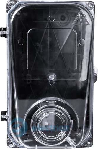 Корпус пластиковый e.mbox.stand.plastic.n.f1.pe прозрачный, под однофазный счетчик, навесной s0110005 E.NEXT