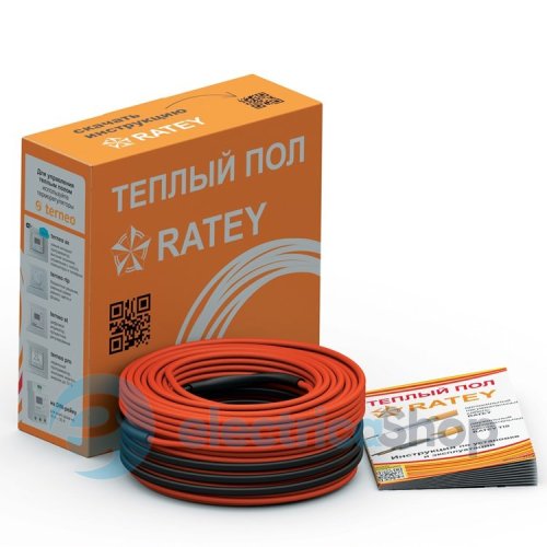 Двухжильный нагревательный кабель RATEY RD2, (15,6м), 280Вт